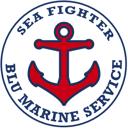 Blu Marine Service Logo
