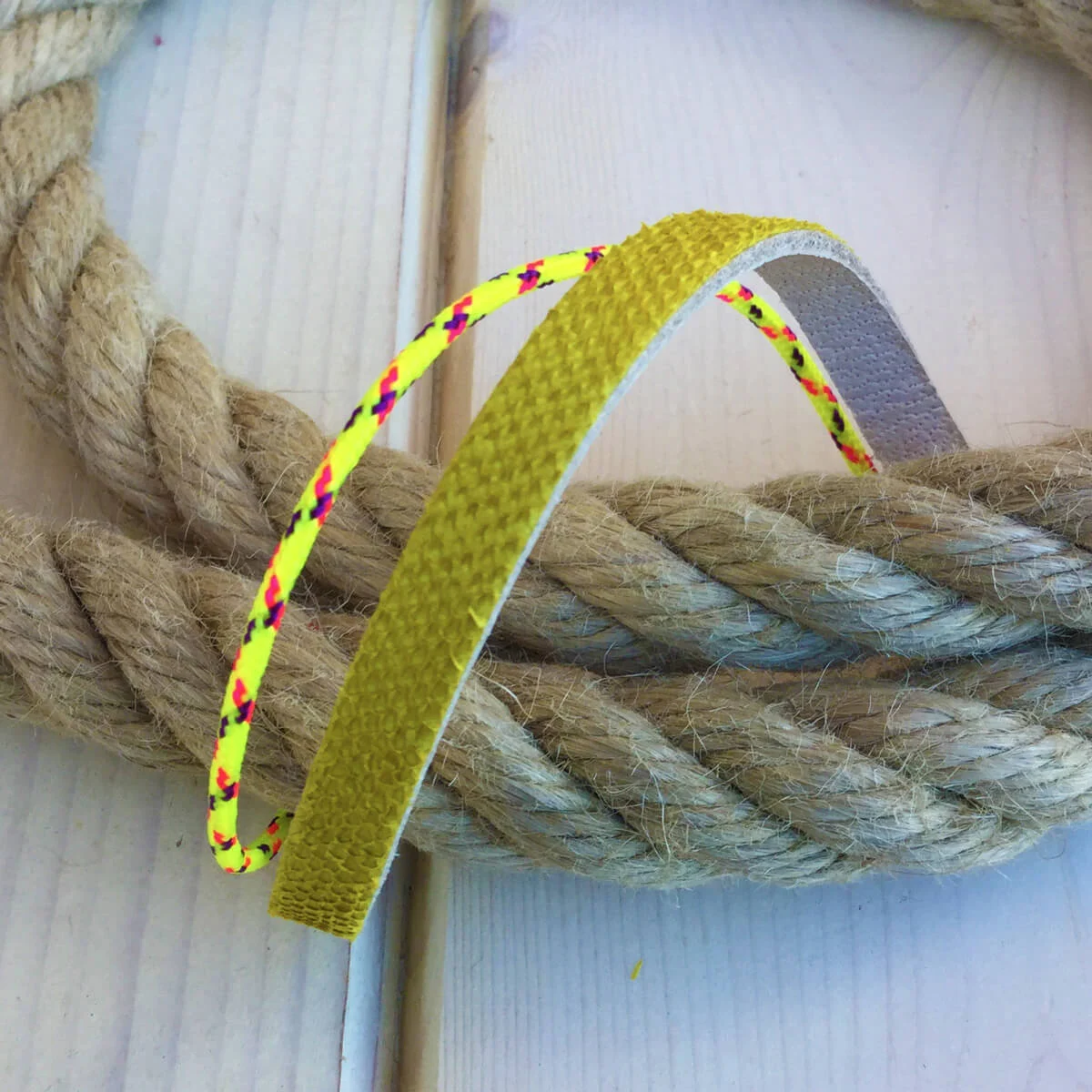 Bracciale Nautica donna 19 cm giallo